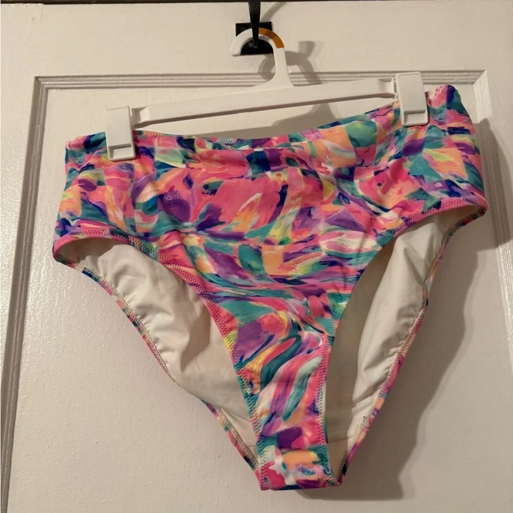Yitty Shaping Swim Cheeky Bikini Bottom Sz 2x